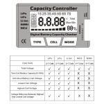 Capacity Lipo Battery Tester With Balance Function For RC Models
